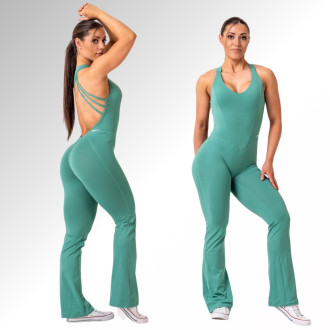 NEBBIA  - Alakformáló fitness overál OWN THE GYM 397 (green)