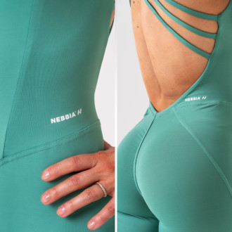 NEBBIA  - Alakformáló fitness overál OWN THE GYM 397 (green)
