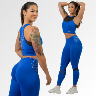 NEBBIA - Alakformáló sport leggings magas derékkal 443 (blue)