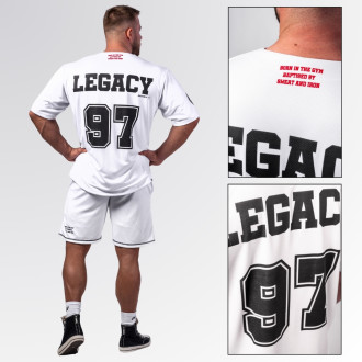 NEBBIA - Baseball stílusú fitness ing 375 (white)