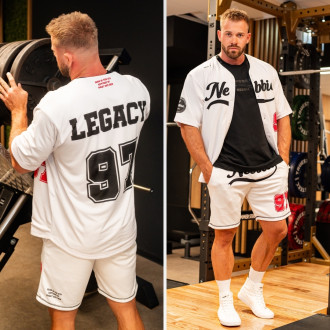 NEBBIA - Baseball stílusú fitness ing 375 (white)