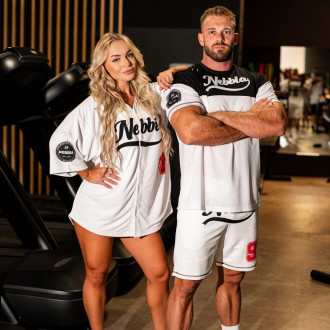 NEBBIA - Baseball stílusú fitness ing 375 (white)