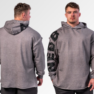 NEBBIA - Oversized férfi melegítőfelső 371 (light grey)