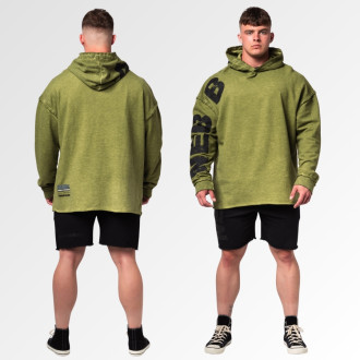NEBBIA - Oversized férfi melegítőfelső 371 (green)