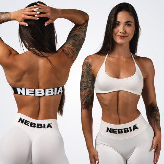 NEBBIA - Sportmelltartó FLOW SEAMLESS 495 (cream)