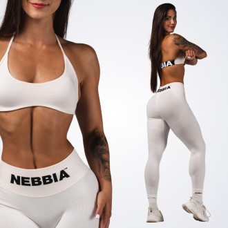 NEBBIA - Sportmelltartó FLOW SEAMLESS 495 (cream)
