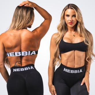 NEBBIA - Sportmelltartó FLOW SEAMLESS 495 (black)