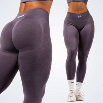 NEBBIA - Fitness leggings maximum push-up FLOW SEAMLESS 497 (dark grey)