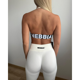 NEBBIA - Fitness leggings maximum push-up FLOW SEAMLESS 497 (cream)