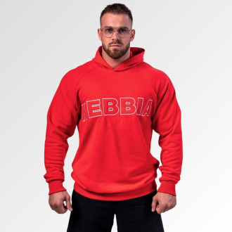 NEBBIA - Férfi kapucnis felső LEGACY 704 (red)