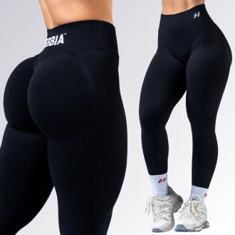 NEBBIA - Magas derekú push-up leggings POWER 888 (black)