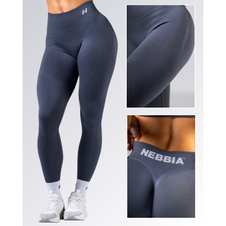 NEBBIA - Magas derekú push-up leggings POWER 888 (grey)