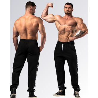 NEBBIA - Férfi fitnesz melegítőnadrág HERO 296 (black)