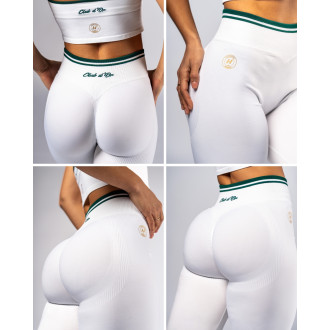 NEBBIA - Magas derekú trapéz szárú leggings CLUB D’OR 630 (white)