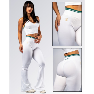 NEBBIA - Magas derekú trapéz szárú leggings CLUB D’OR 630 (white)