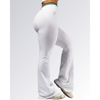NEBBIA - Magas derekú trapéz szárú leggings CLUB D’OR 630 (white)