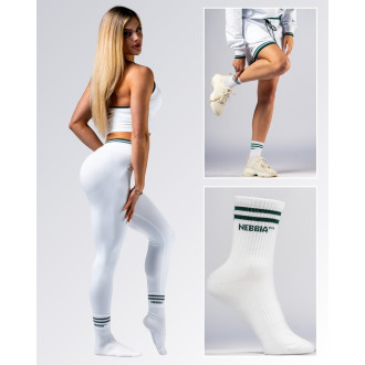 NEBBIA - Club sneaker zokni CLUB D’OR 132 (white)