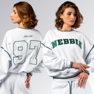 NEBBIA - Női pulóver CLUB D’OR 642 (white)