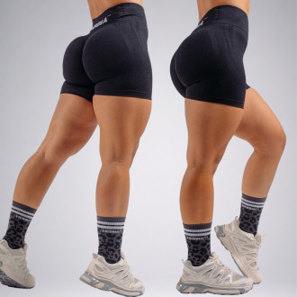 NEBBIA - Extra push-up rövidnadrág PRIMAL 857 (BLACK)