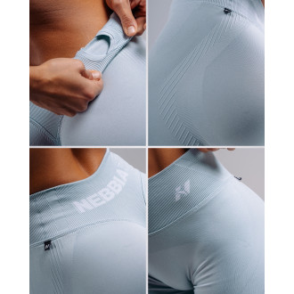 NEBBIA - Extra push-up rövidnadrág PRIMAL 857 (LIGHT BLUE)