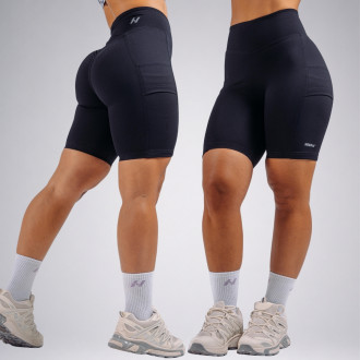 NEBBIA - Magas derekú oldalzsebes short PRIMAL 858 (BLACK)