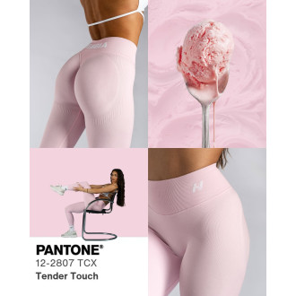 NEBBIA - Magas derekú push-up leggings ICE CREAM 888 (pink)