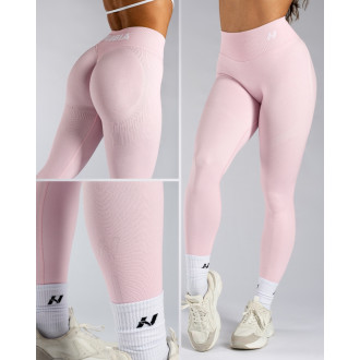 NEBBIA - Magas derekú push-up leggings ICE CREAM 888 (pink)