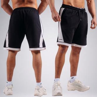 NEBBIA - Férfi edzőshort PRIMAL 877 (black)