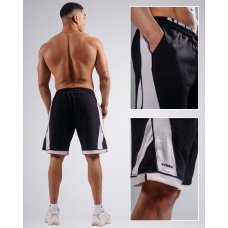 NEBBIA - Férfi edzőshort PRIMAL 877 (black)