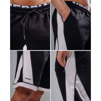 NEBBIA - Férfi edzőshort PRIMAL 877 (black)