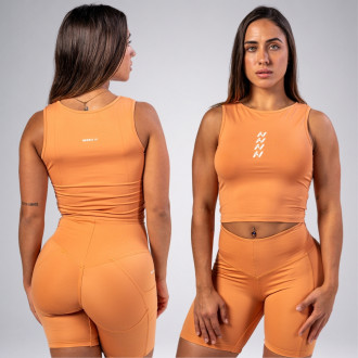 NEBBIA - Crop top CONFIDENCE 476 (orange)