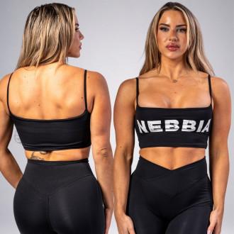 NEBBIA - Bandeau sportmelltartó BACK CHECK 612 (black)