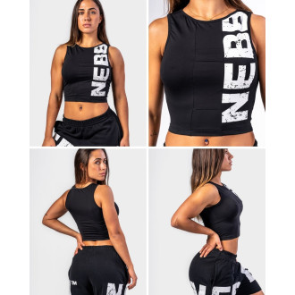 NEBBIA - Fitness top SNATCHED 627 (black)