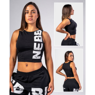 NEBBIA - Fitness top SNATCHED 627 (black)