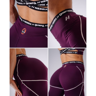 NEBBIA - Olympia leggings 935 (bordo)