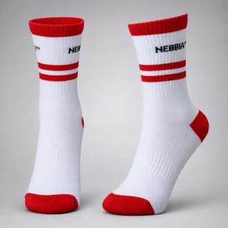 NEBBIA - Crew sportzokni OLYMPIA 139 (white)