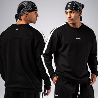 NEBBIA - Férfi pulóver POWER 903 (black)