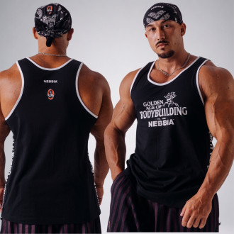 NEBBIA - OLYMPIA férfi trikó 948 (black)