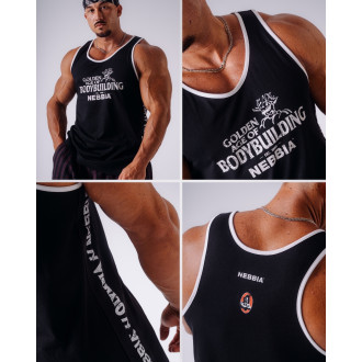 NEBBIA - OLYMPIA férfi trikó 948 (black)