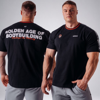 NEBBIA - OLYMPIA férfi póló 942 (black)
