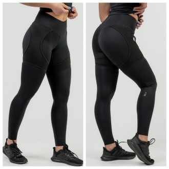 NEBBIA - Magas derekú hálós sport leggings 838 (black)