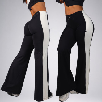 NEBBIA - Trapéz szárú fitness leggings BLOCK 97 (875) (black)