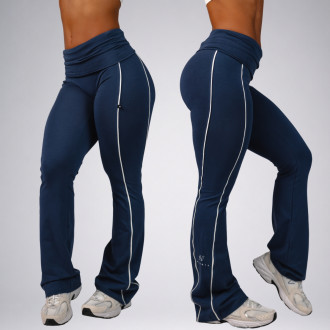NEBBIA - Flared leggings BLOCK 97 (887) (dark blue)