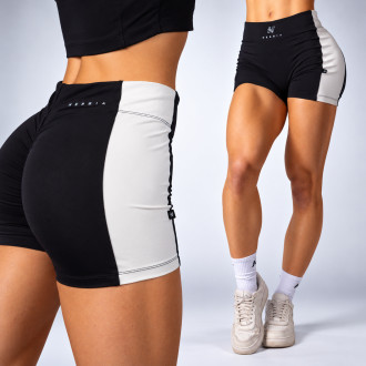 NEBBIA - Magas derekú női short BLOCK 97 (908) (black)