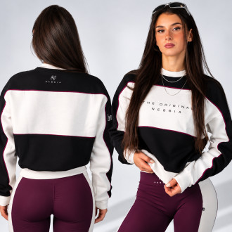NEBBIA - Női pulóver BLOCK 97 (918) (black)